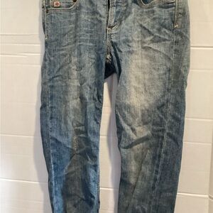 Ladies Paris Blues Denim Blue Jeans Capris size 5